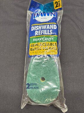 Dawn Ultra Heavy Duty Dishwand Refills 2-Pack Replaceable Refill Heads For All D